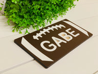 Name puzzle. 3D puzzle. 3D sign. Personalized puzzle. Wood art. Football sign. Personalized sign. Custom name sign. Shower gift. Baby gift.