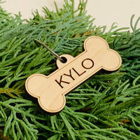 Engraved dog tag. Personalized wood dog tag. Wooden dog tag. Wood pet tag. Wood let ID. Wood cat tag. Wood pet tag.