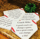 Coaches gift. Baseball home plate. Thank you coach. Baseball coach. Home plate sign. Baseball sign. Softball sign. Custom sign.