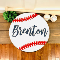 Baseball sign. Baseball name sign. Baseball nursery. Baseball decor. Personalized baseball. Baseball sign. Baseball wedding.