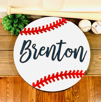 Baseball sign. Baseball name sign. Baseball nursery. Baseball decor. Personalized baseball. Baseball sign. Baseball wedding.