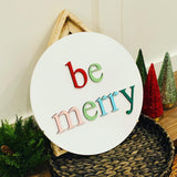 Be merry Christmas sign. Christmas decor. Christmas decoration. Merry Christmas sign. Holiday decor. Home decor. Wood sign.